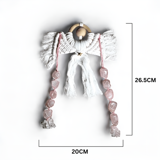 Rose Quartz Wall Hanging