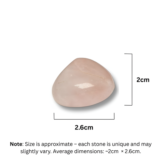 Rose Quartz Crystal Tumble Stone