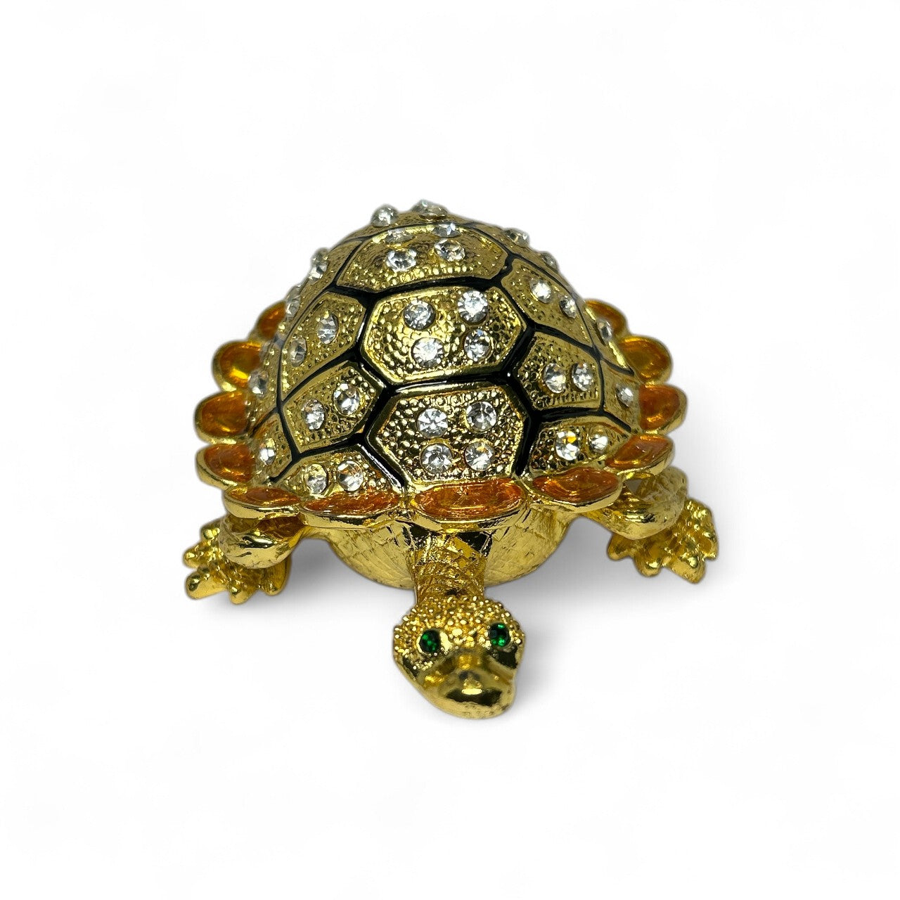 Golden Feng Shui Tortoise Trinket / Jewelry Box