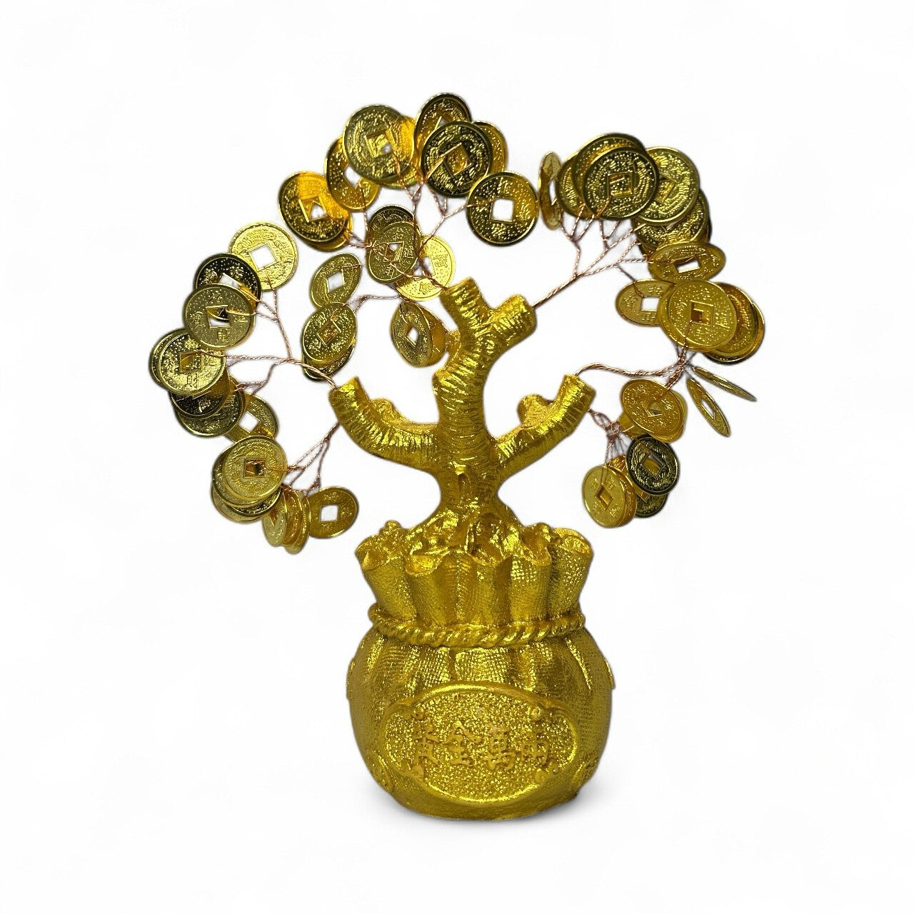 Golden Wealth Attraction Tree
