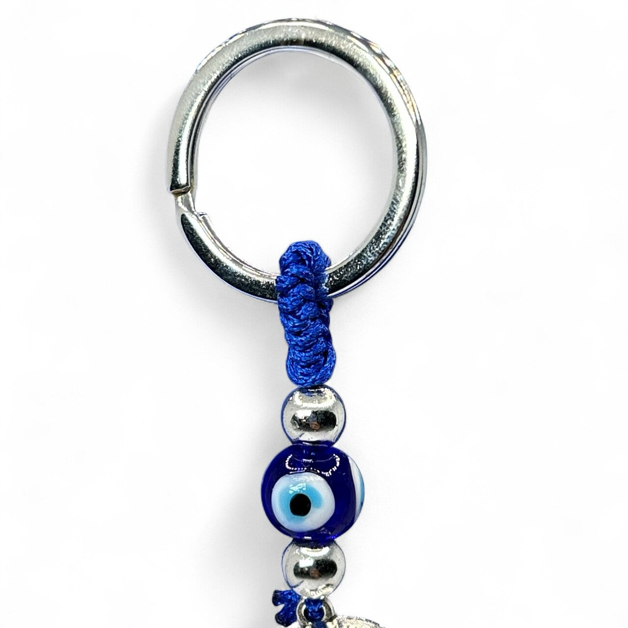 Colorful Evil Eye Owl Keychain