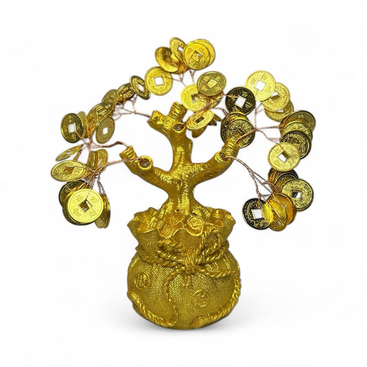 Golden Wealth Attraction Tree