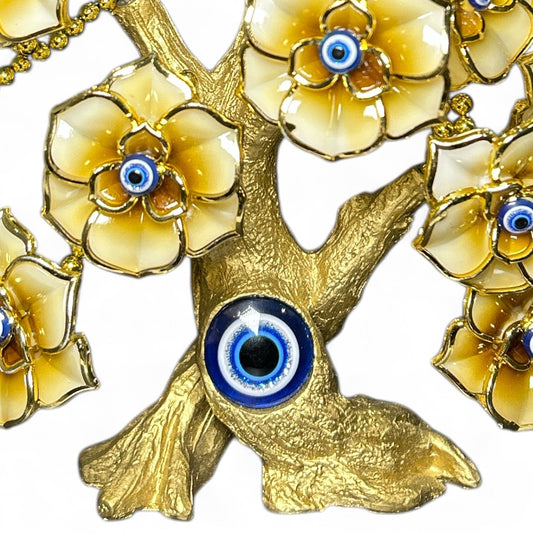 Golden Evil Eye Tree