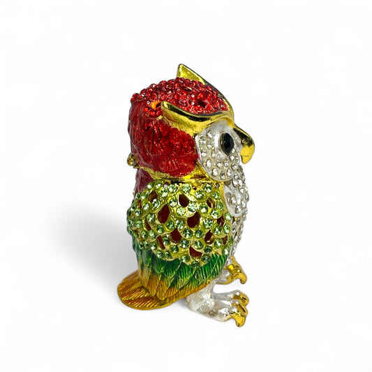 Feng Shui Decorative Owl Trinket / Jewellery Box