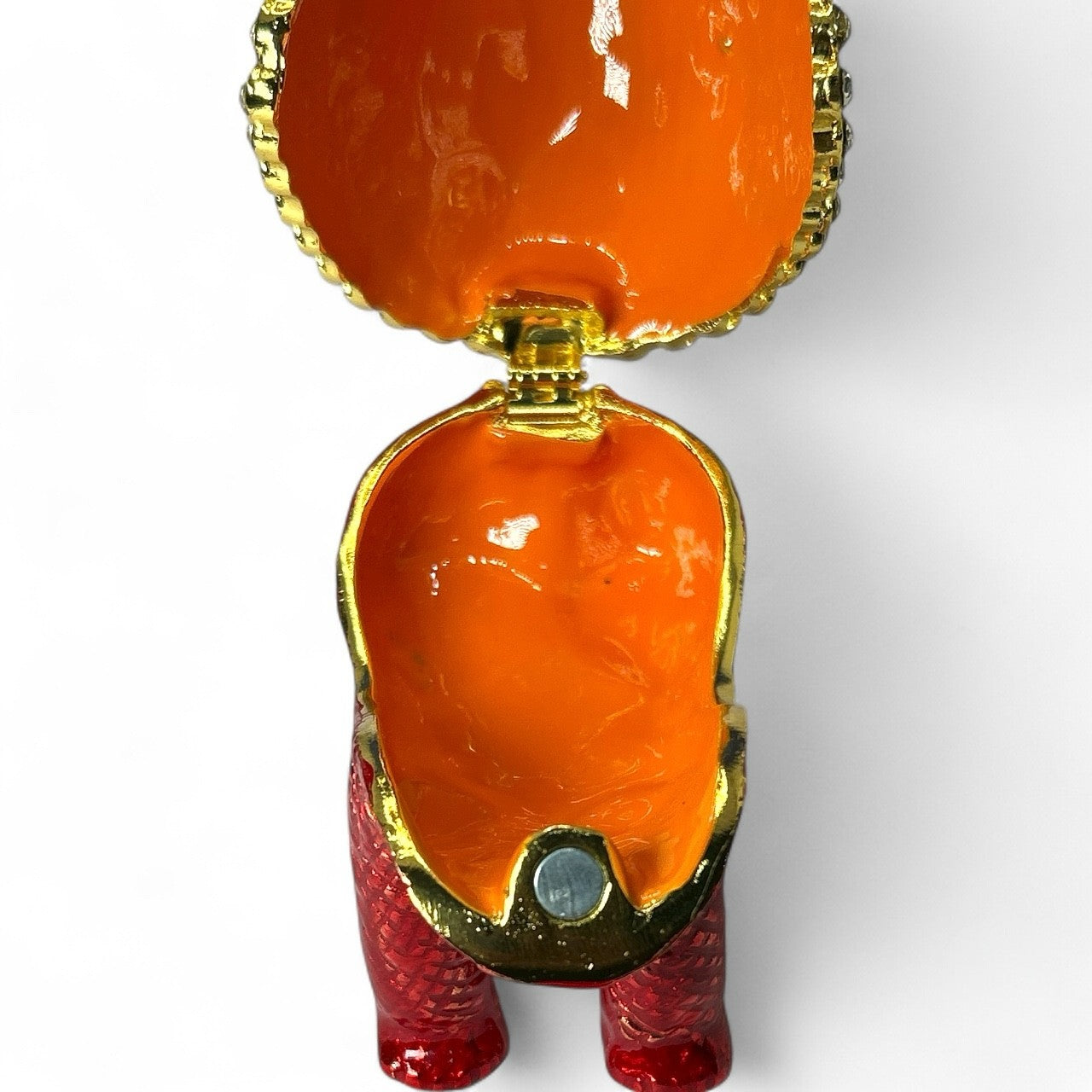 Luxury Red Elephant Trinket Box / Jewelry Box