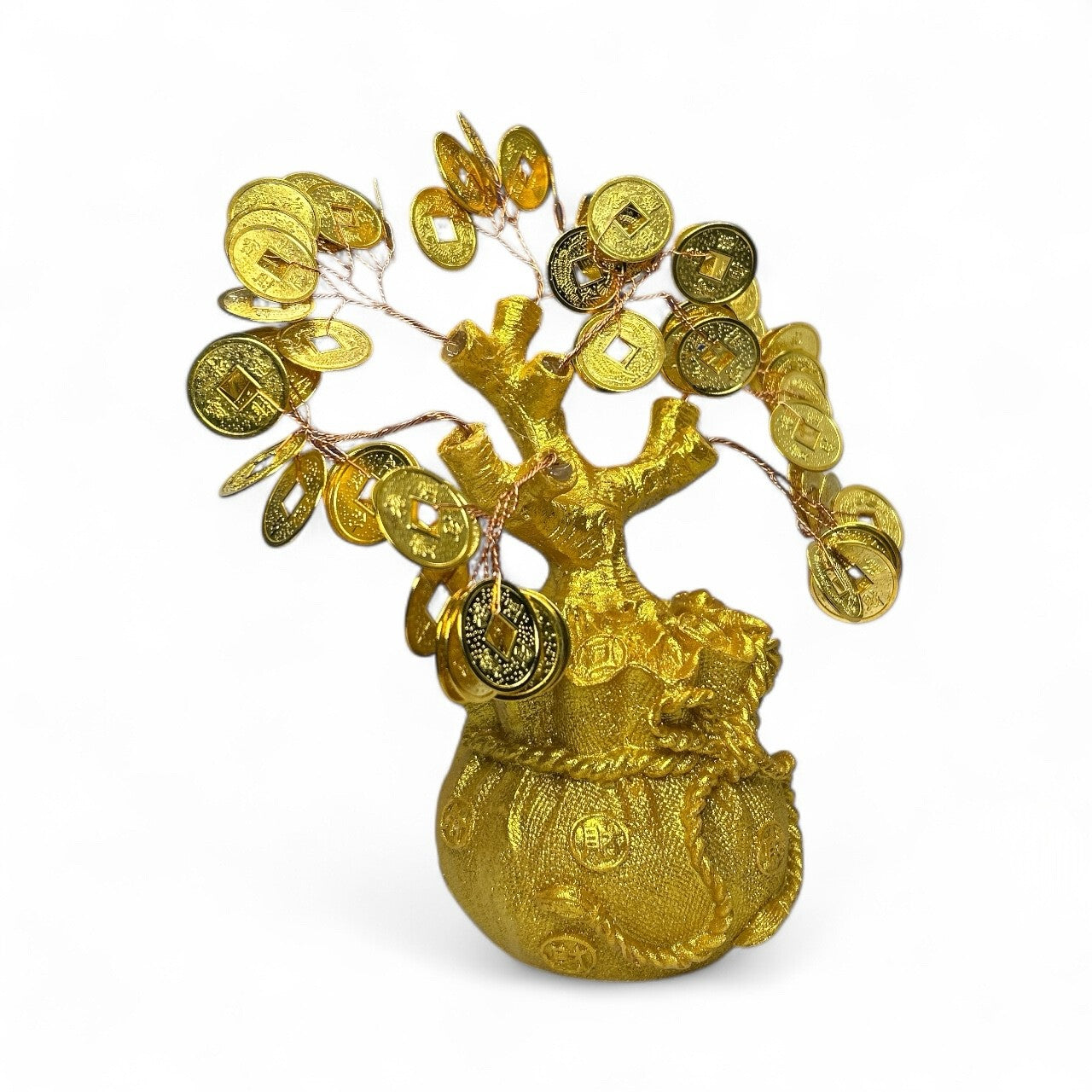 Golden Wealth Attraction Tree