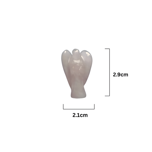 Rose Quartz Angel Figurine
