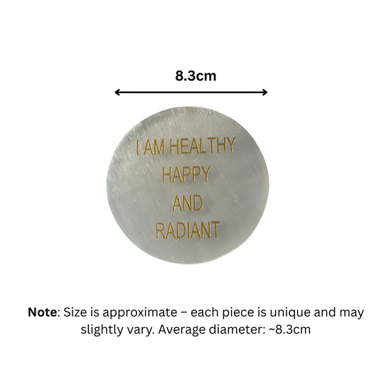 Natural Selenite Coaster