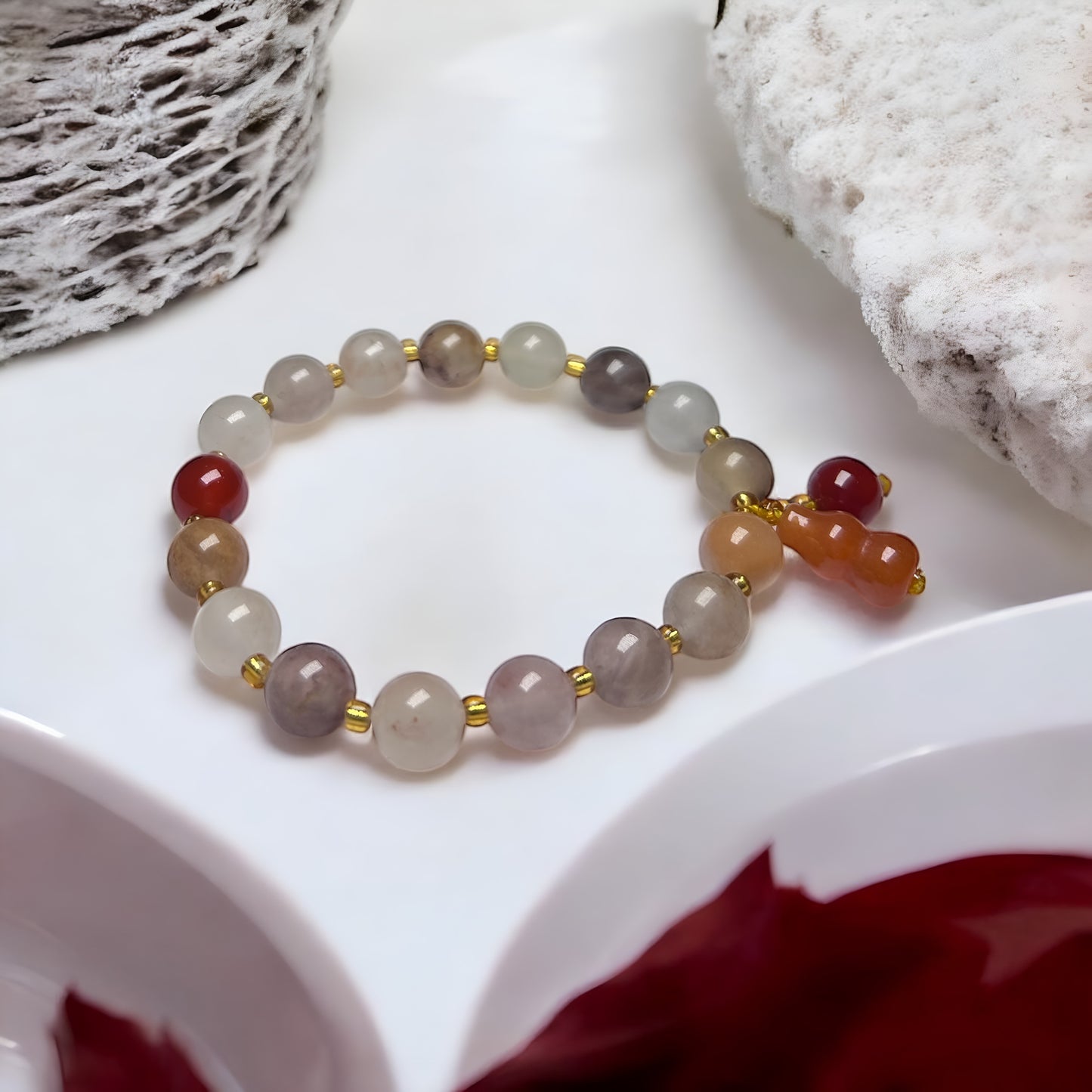 Natural Agate Bracelet.