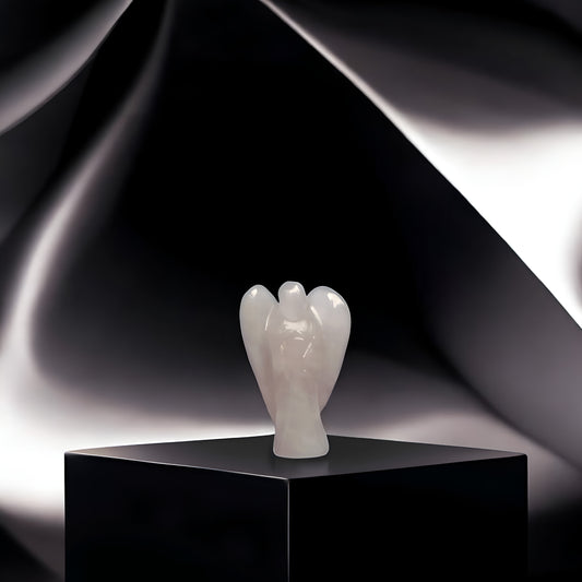 Rose Quartz Angel Figurine