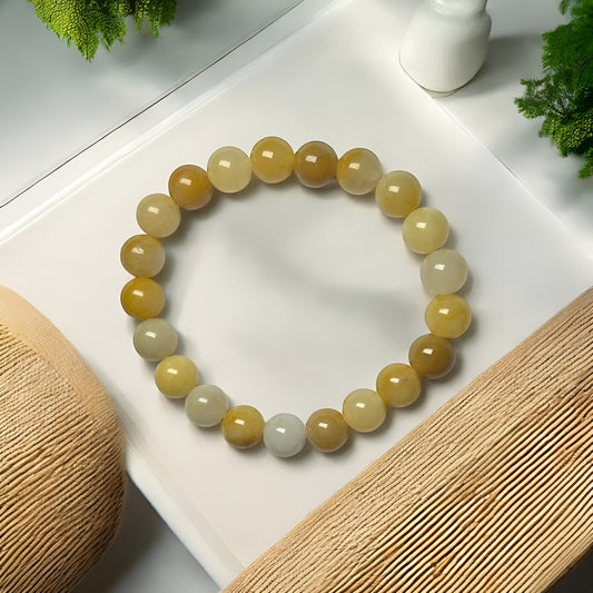 Natural Yellow Aventurine Crystal Bracelet