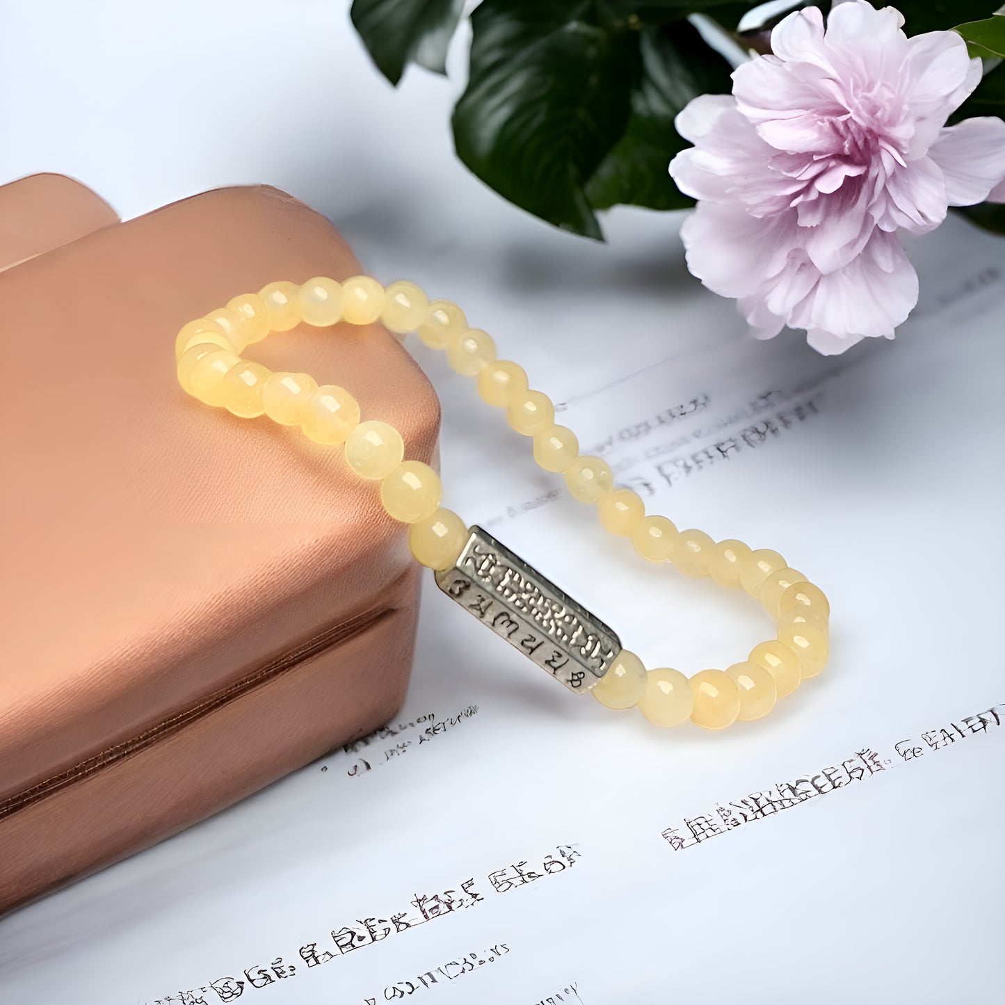 Natural Yellow Topaz Bracelet