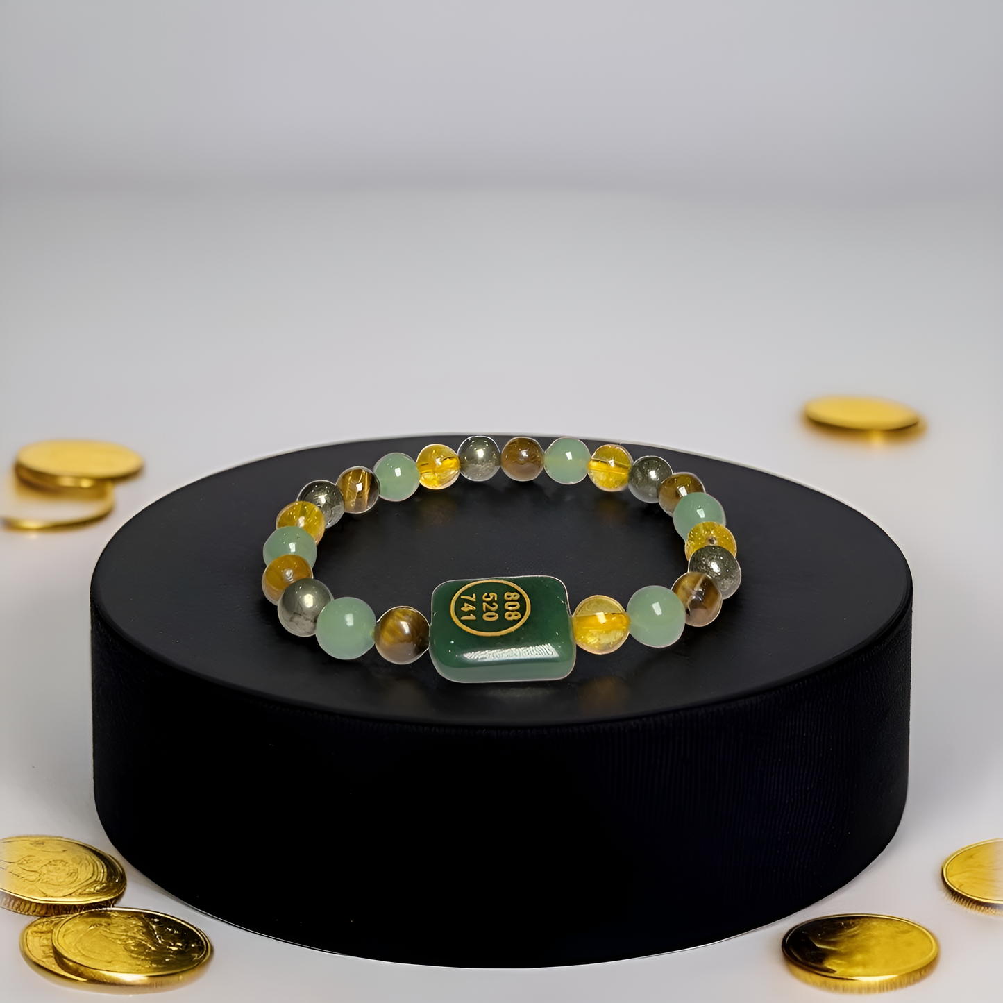 Money Magnet Bracelet with Zibu Coin Charm