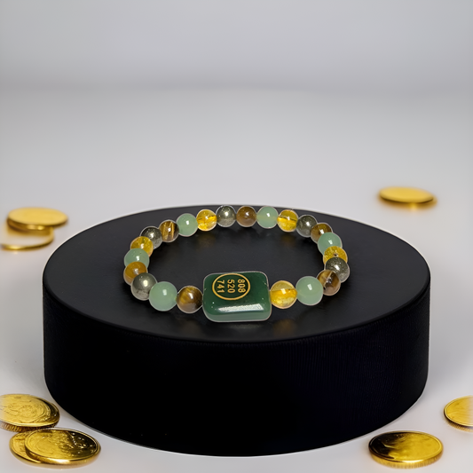 Money Magnet Bracelet with Zibu Coin Charm