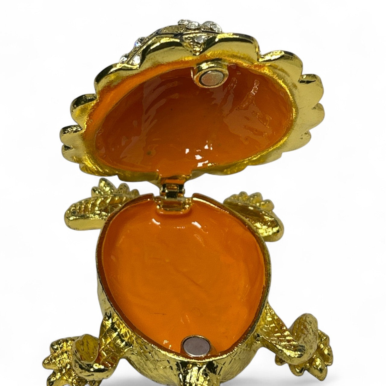 Golden Feng Shui Tortoise Trinket / Jewelry Box