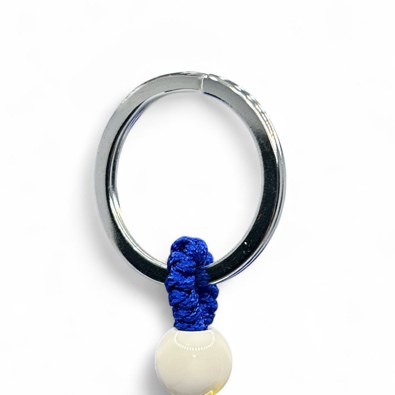 Golden Evil Eye Horseshoe Keyring Charm