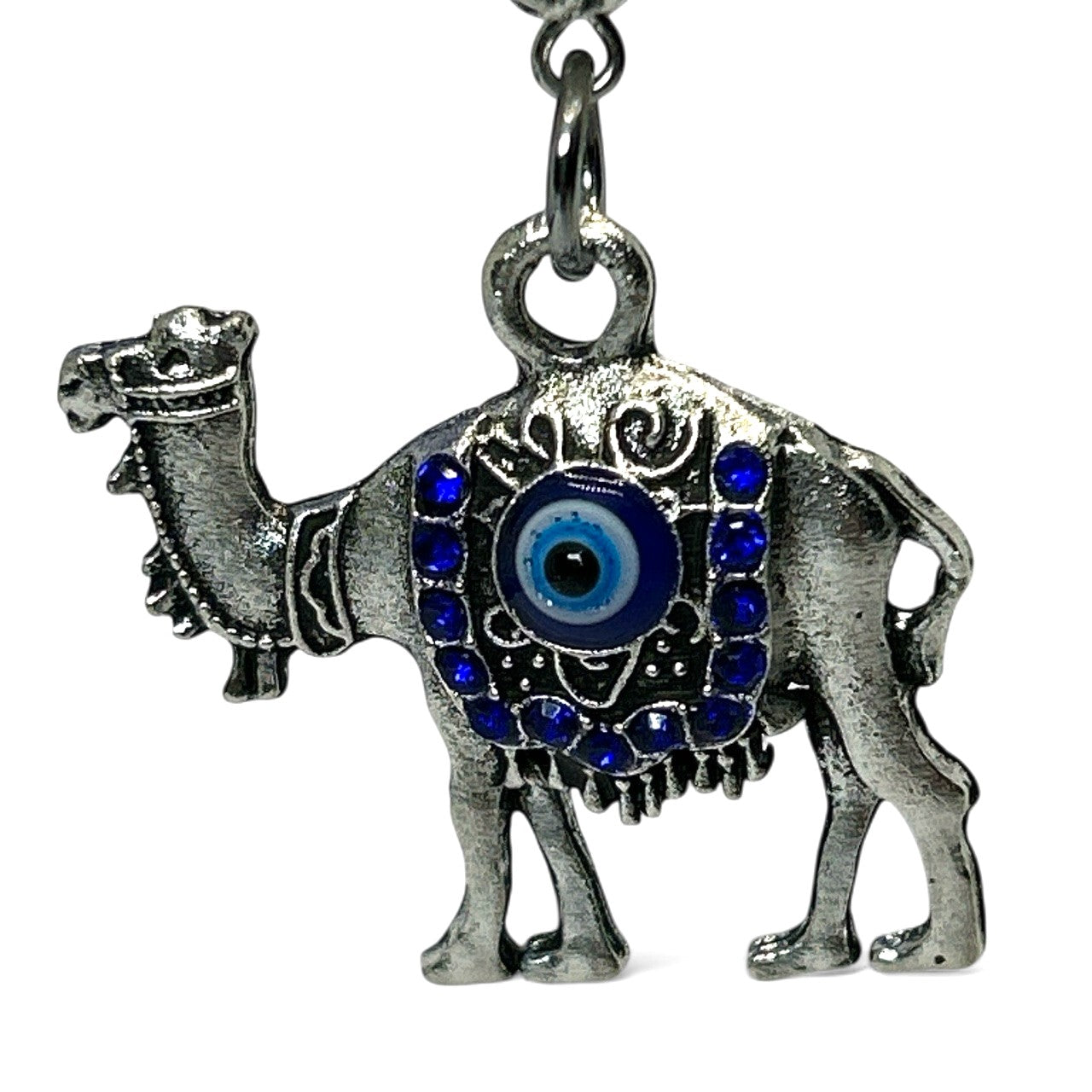 Lucky Camel Evil Eye Keychain