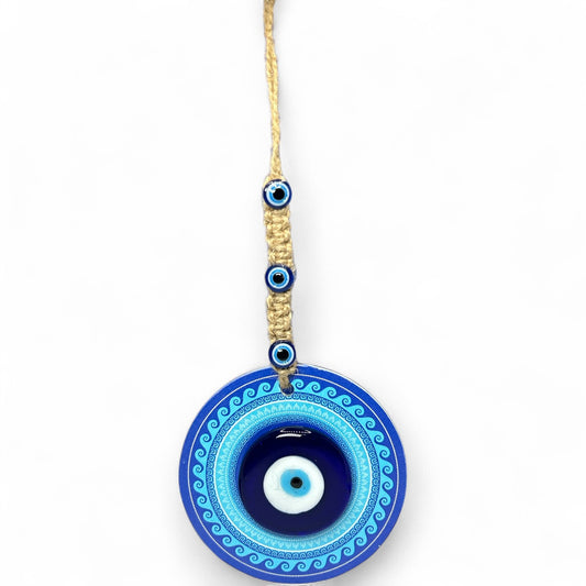 Blue Evil Eye Wall Hanging