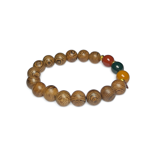 Natural Wooden Beads Bracelet
