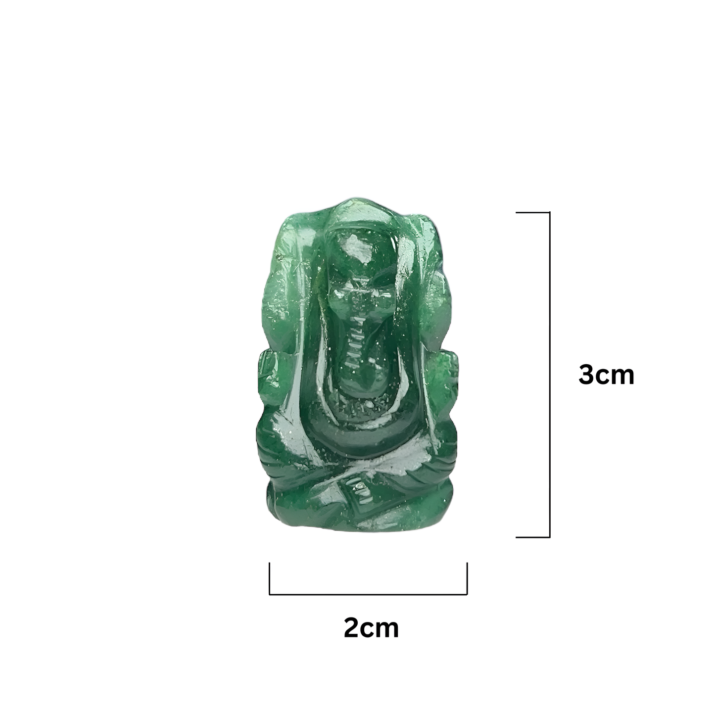 Green Jade Ganesh Ji