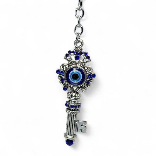 Evil Eye Key Charm Keychain