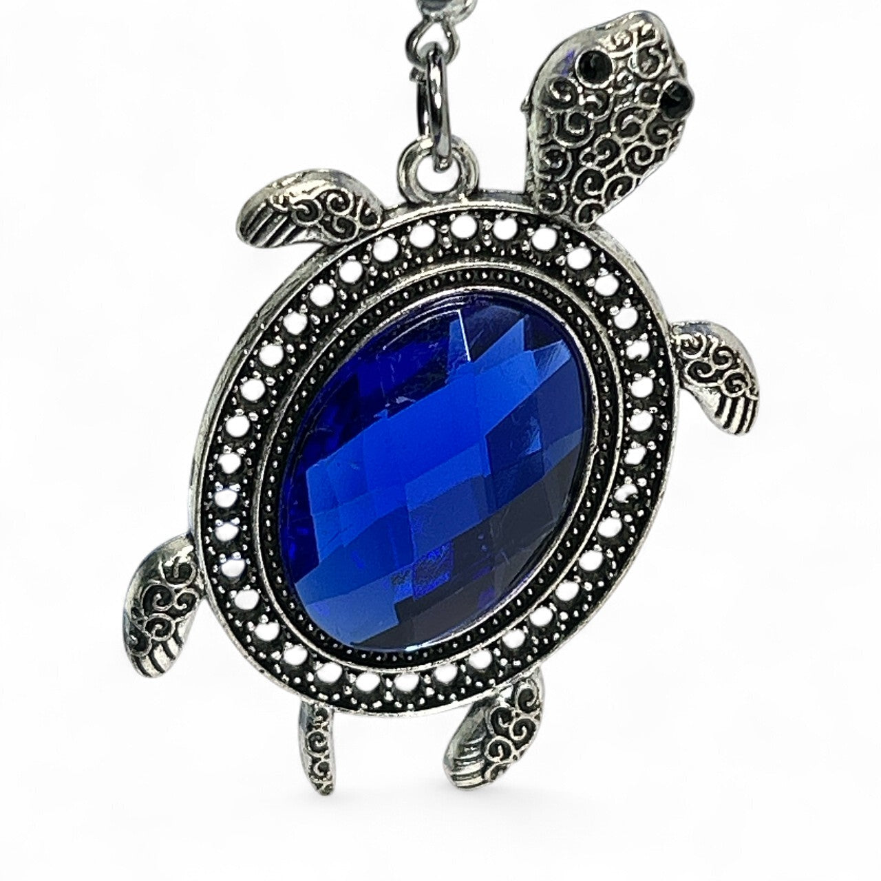 Lucky Turtle Evil Eye Keychain