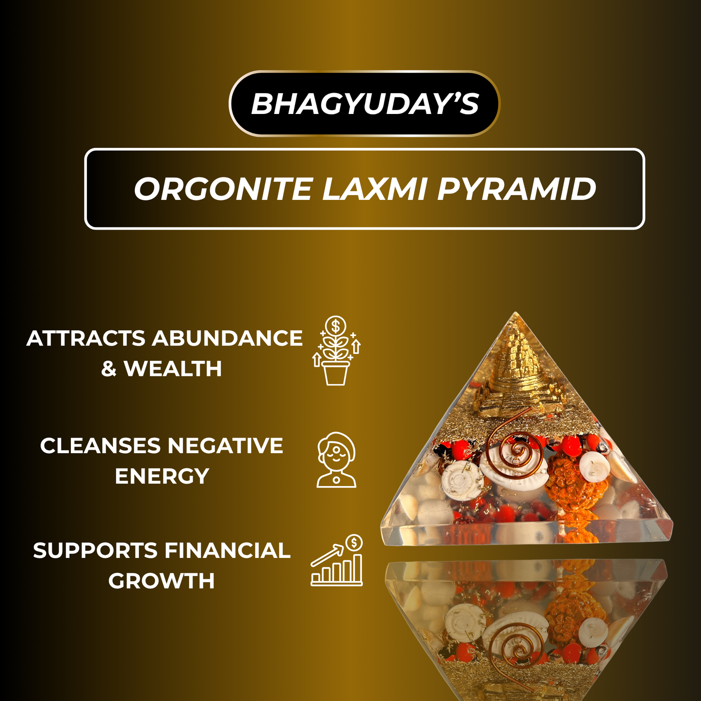 Orgonite Laxmi Pyramid