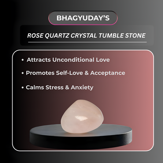 Rose Quartz Crystal Tumble Stone