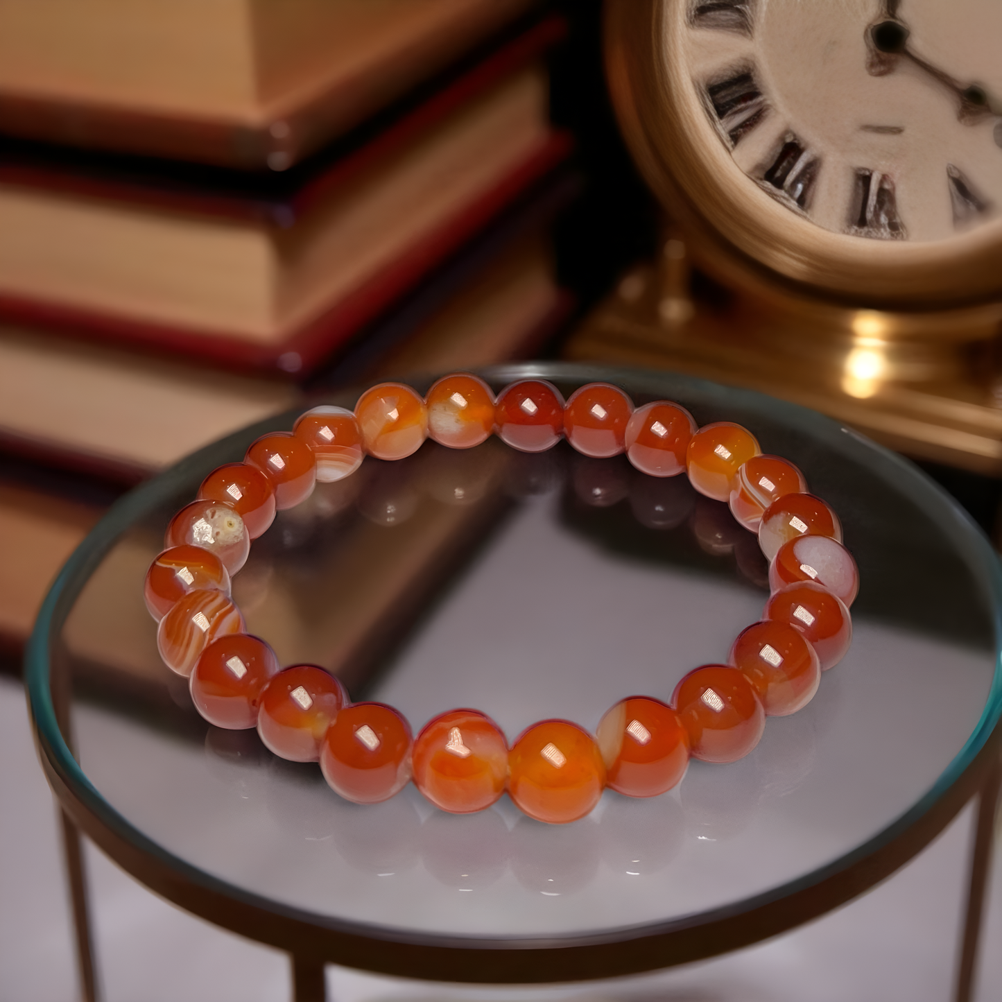 Natural Carnelian Bracelet
