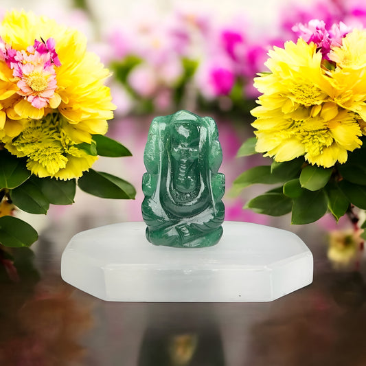 Green Jade Ganesh Ji