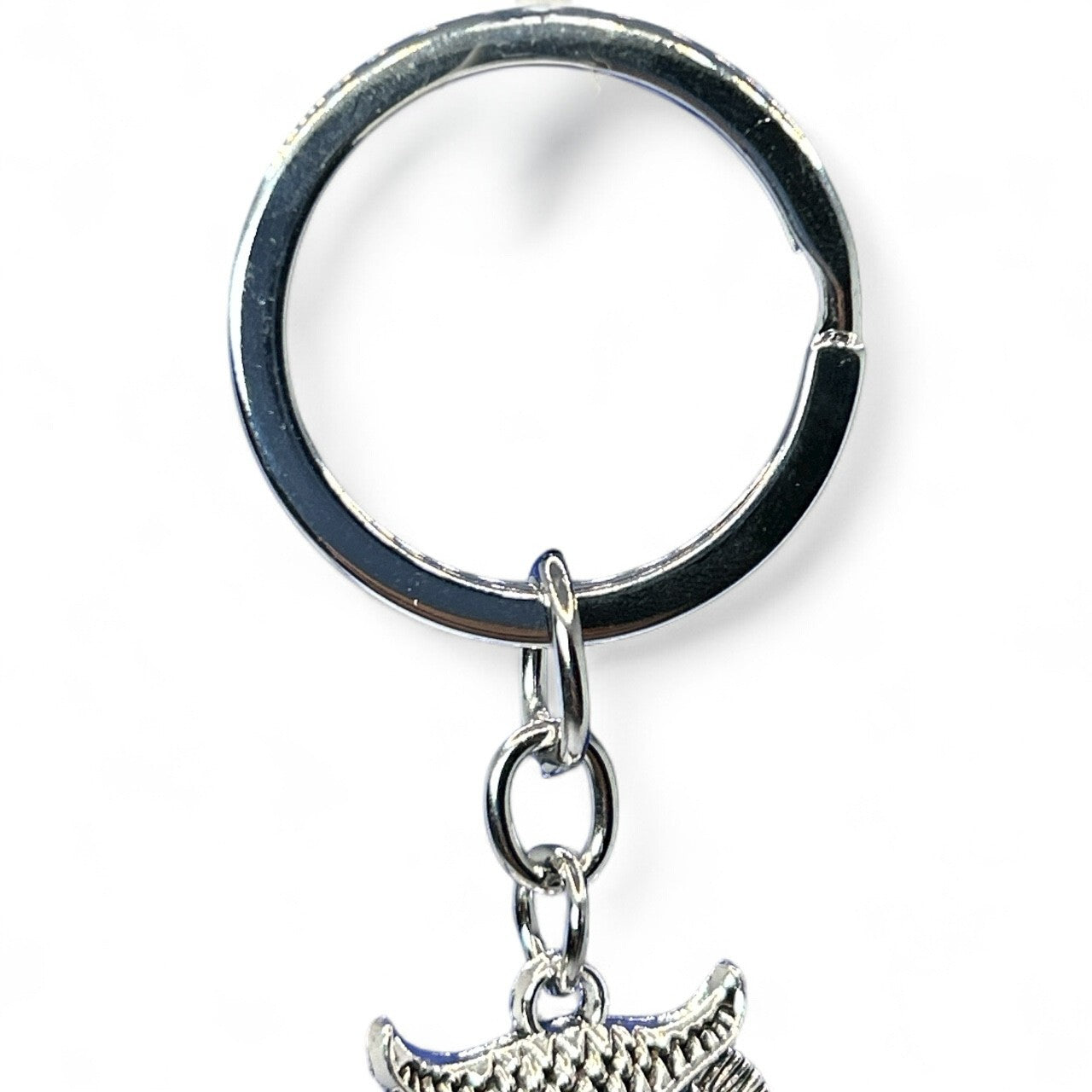 Owl Evil Eye Charm Keychain