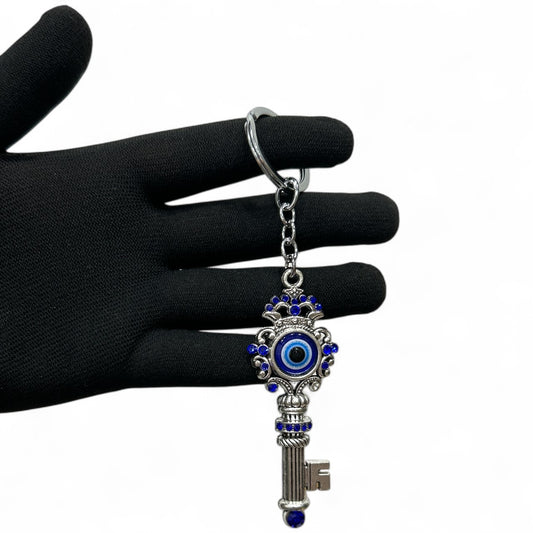 Evil Eye Key Charm Keychain